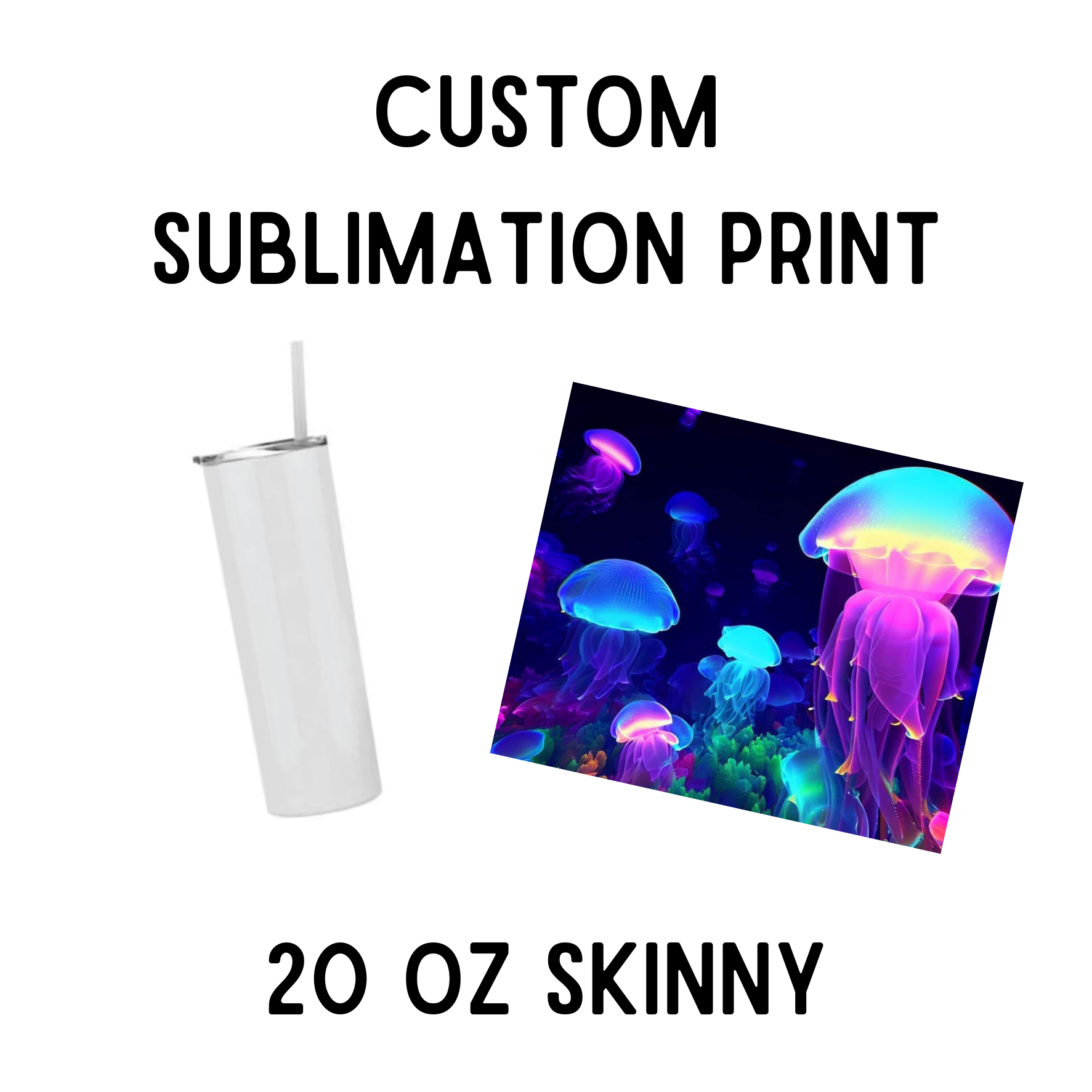 12oz Grow With Me Sippy Custom Sublimation Tumbler Transfer