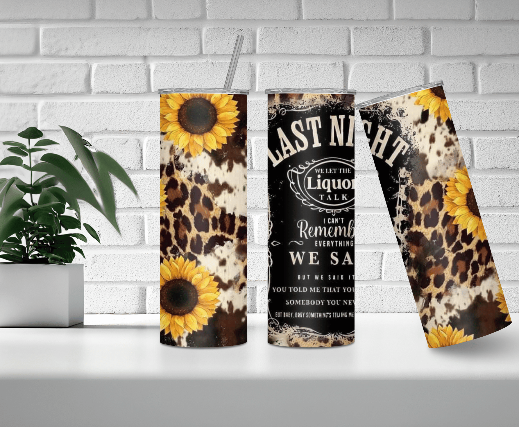 Sunflower Sky Sublimation Tumbler – OwlBehave