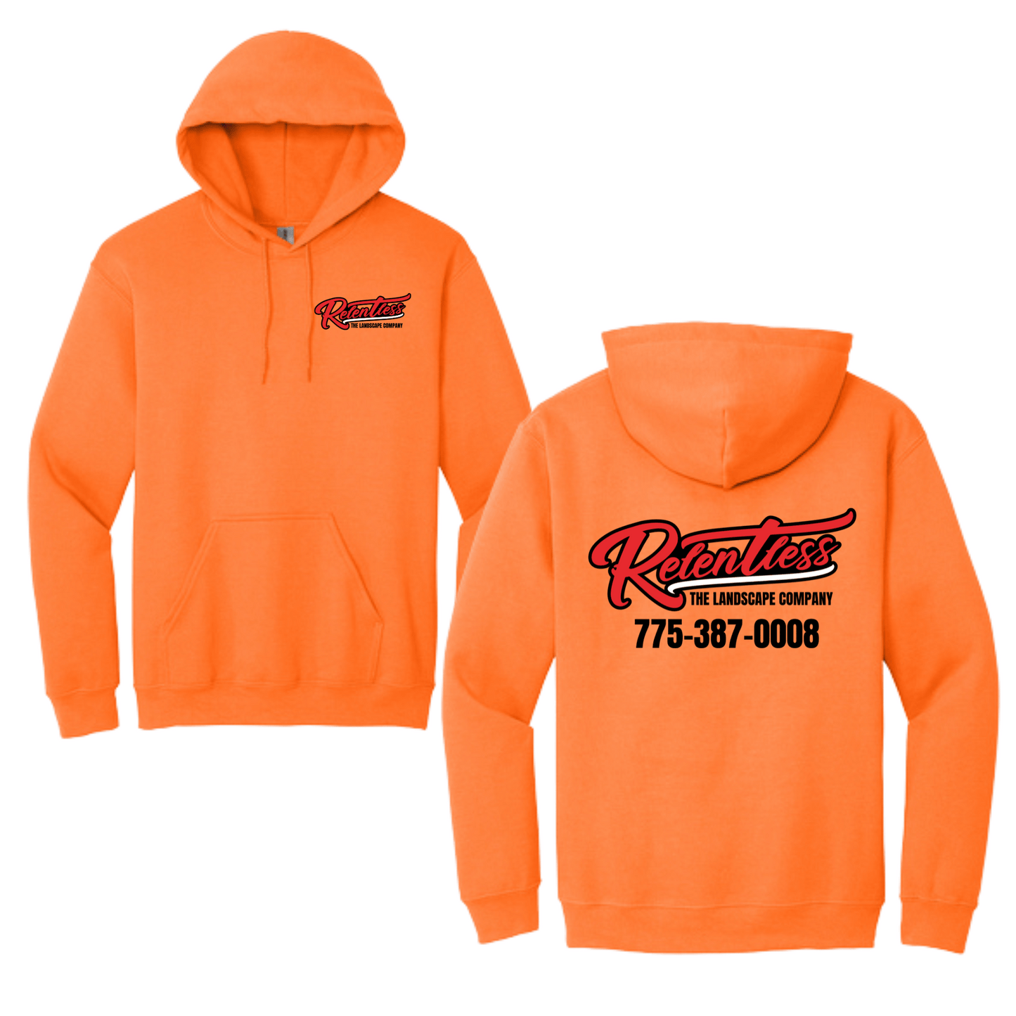 Relentless TLC | Safety Orange | Hoodie