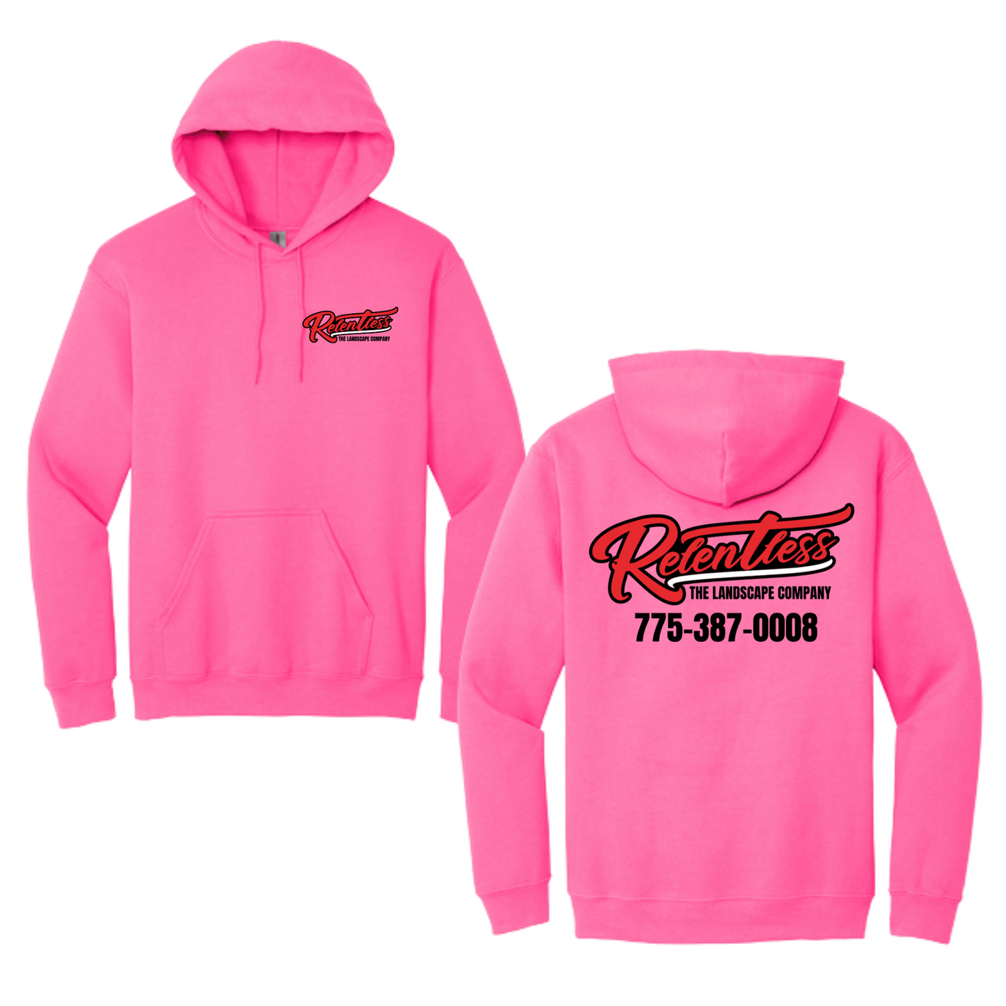 Relentless TLC | Safety Pink | Hoodie