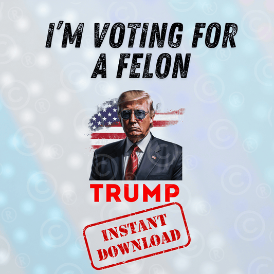 I'm Voting Felon 2 | Digital Download