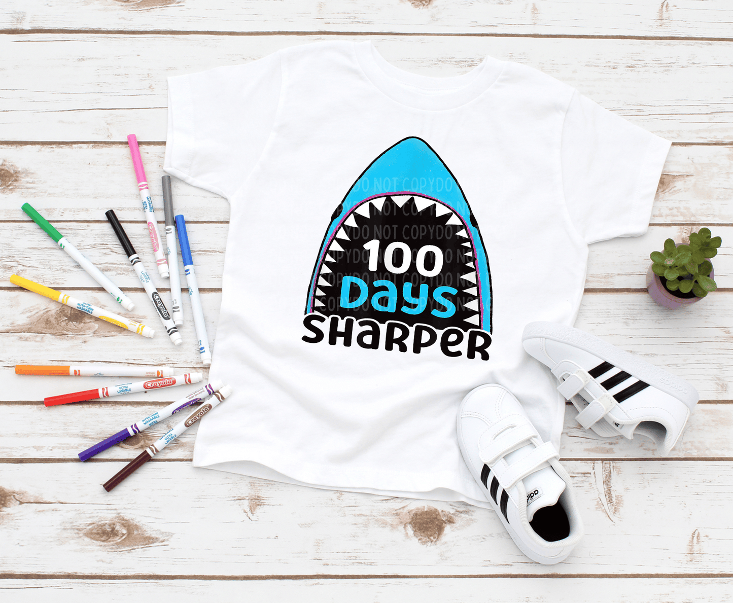 Shark 100 Days Of School | DTF