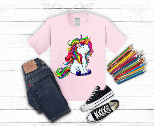 Rainbow Unicorn | DTF