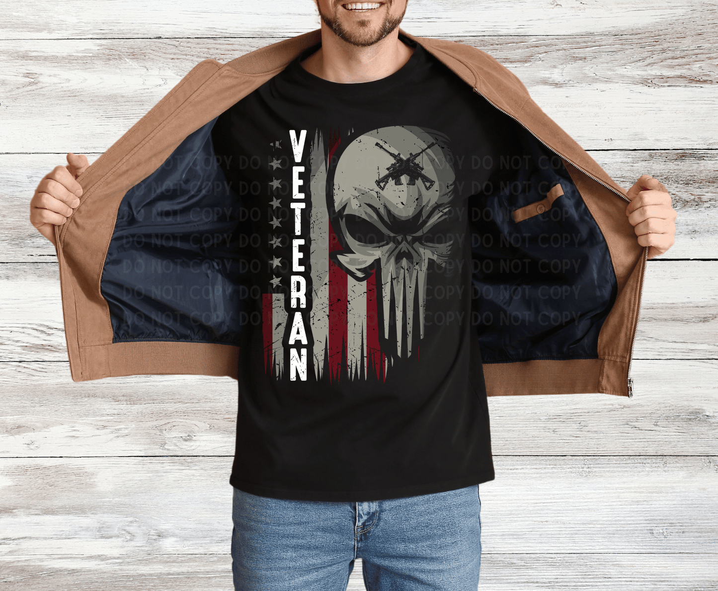 Veteran Punisher Skull | DTF