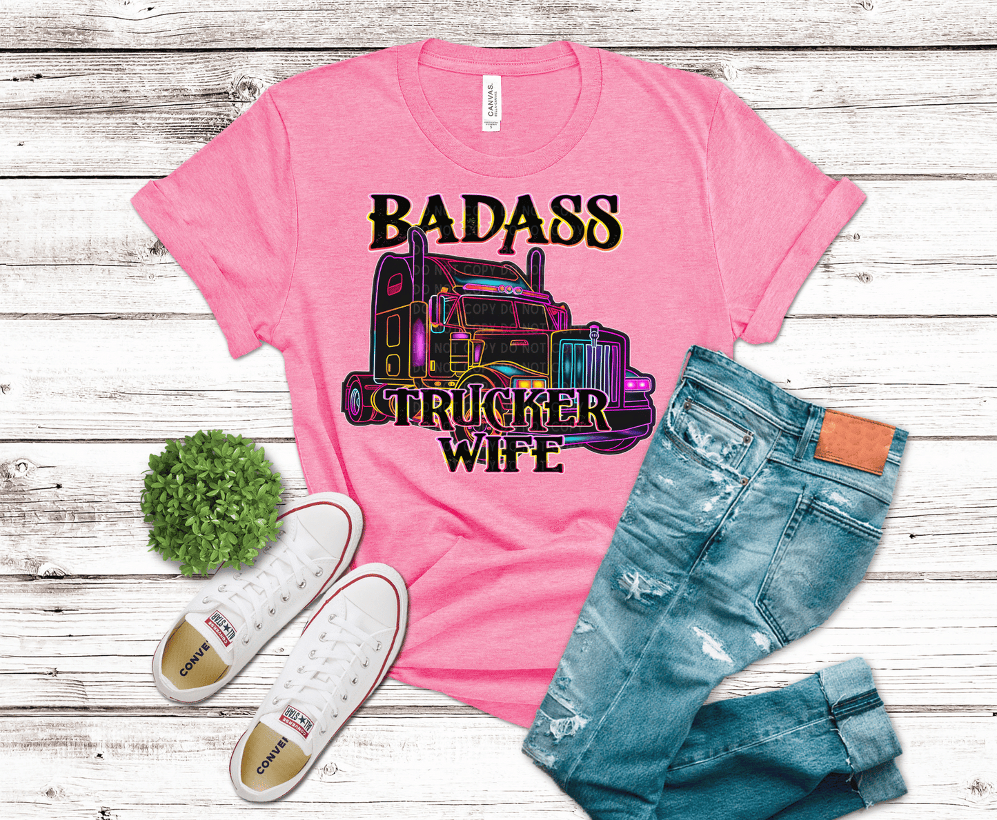 Badass Trucker Wife | DTF