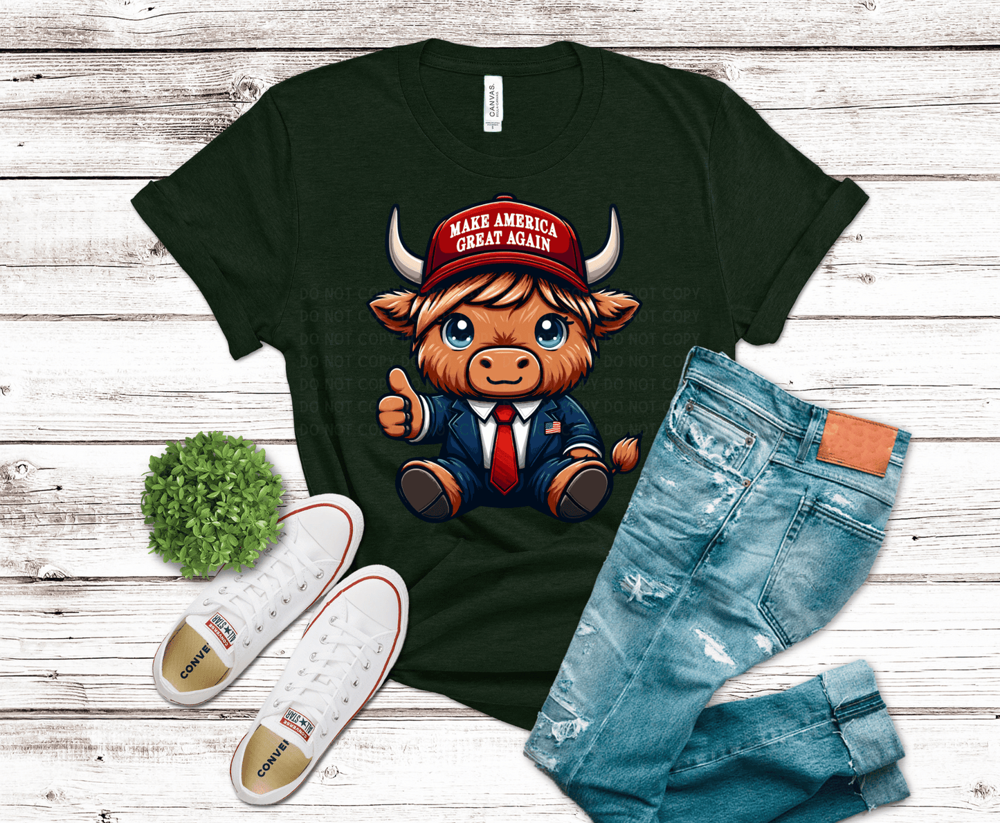 Highland Trump Cow | DTF