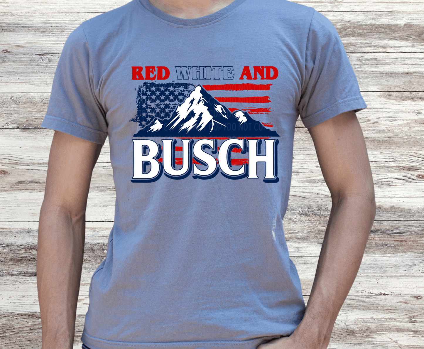 Red, White, Busch | DTF