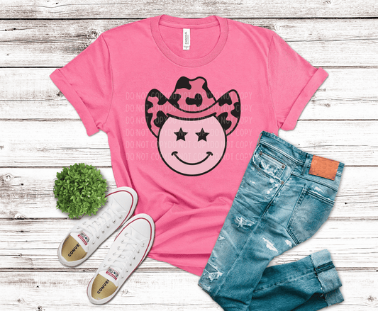 Smiley Cowgirl Hat | DTF