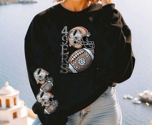 Niners Bling 1 with Sleeve | DTF