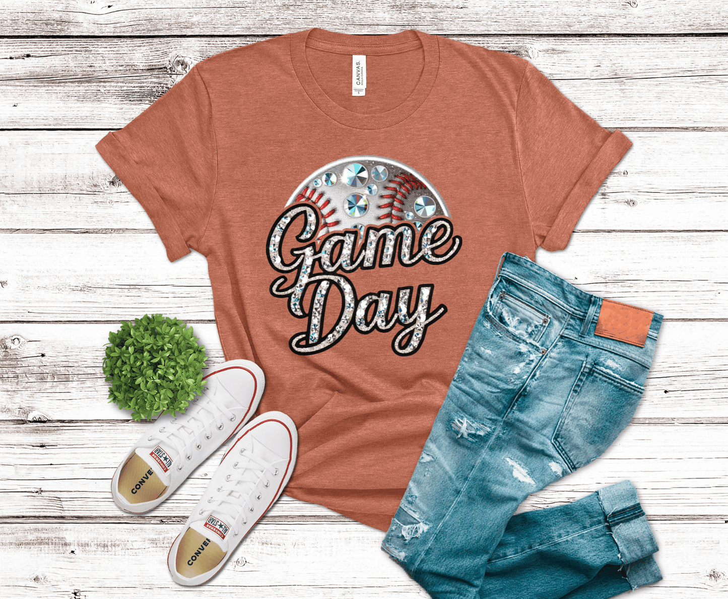 Baseball Game Day Bling | DTF