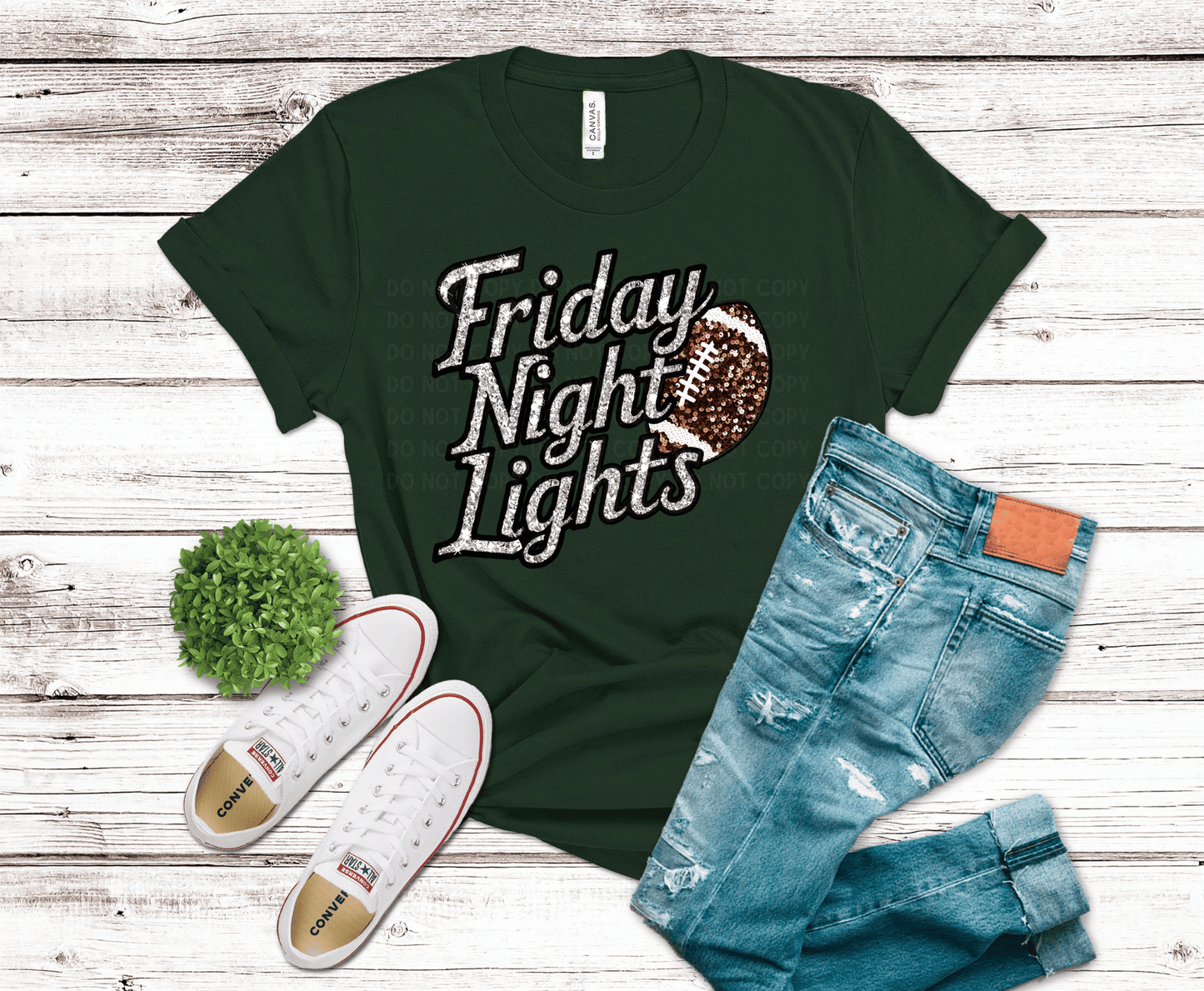 Friday Night Lights Sequins | DTF