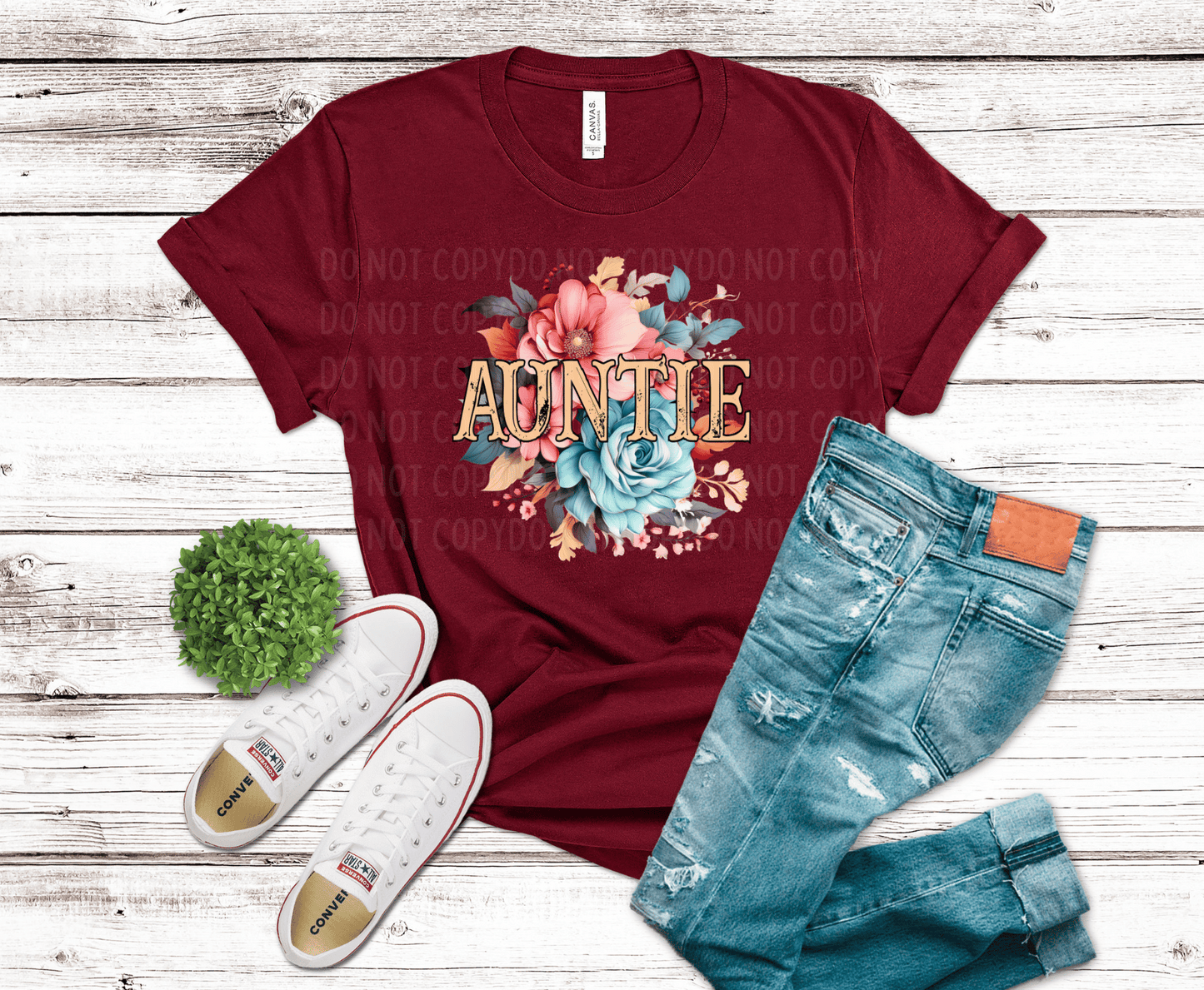 Auntie Flowers | DTF