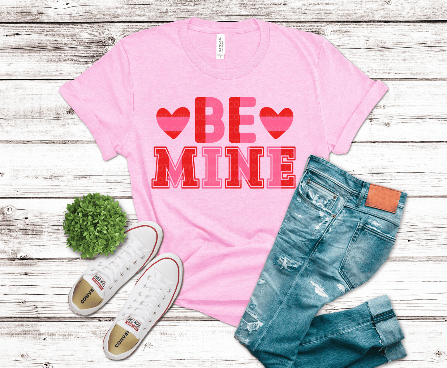 Be Mine Plaid | DTF