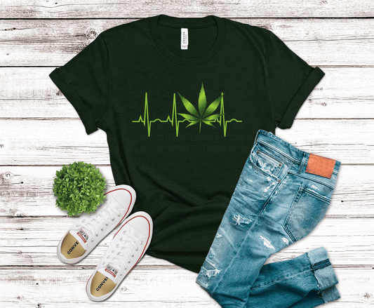 Cannabis Heartbeat | DTF