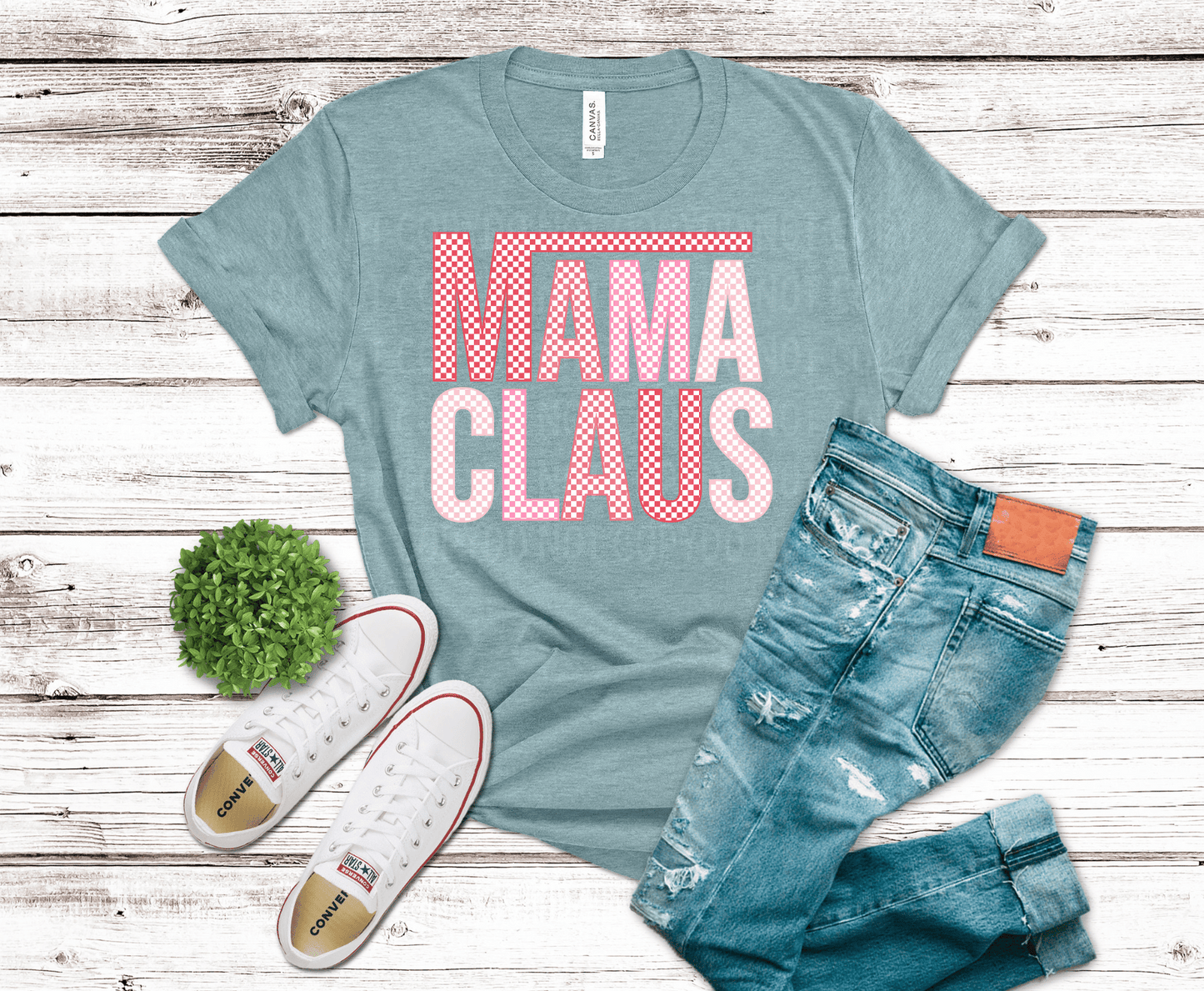 Mama Claus Checker | DTF