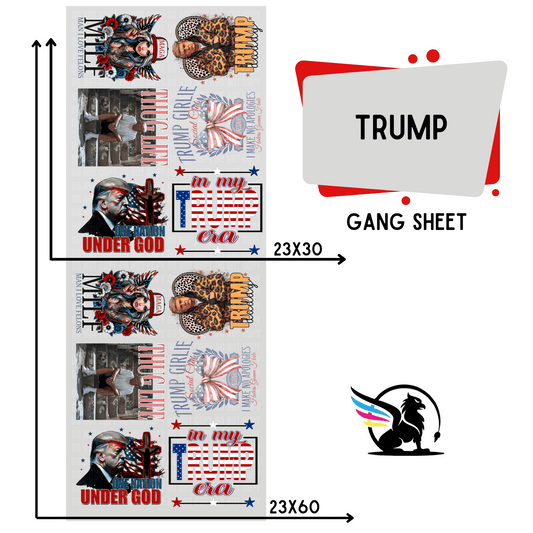 Premade Gang Sheet | President Trump