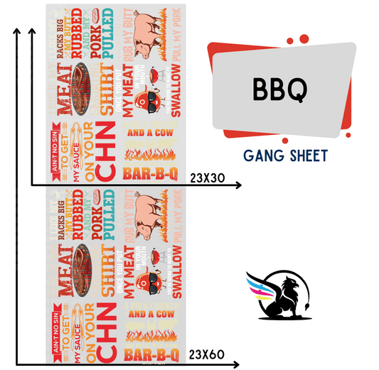 Premade Gang Sheet | BBQ