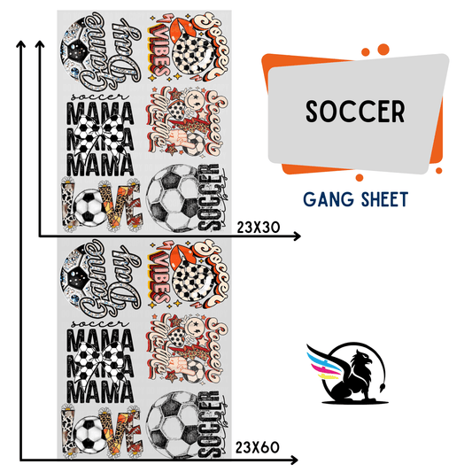 Premade Gang Sheet | Soccer Life