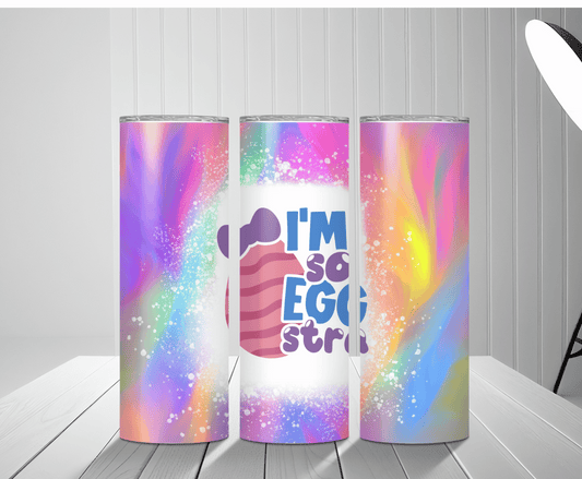 I'm Eggstra | Sublimation Tumbler Transfer