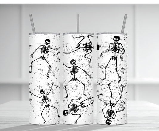 Dancing Skelly | Sublimation Tumbler Transfer