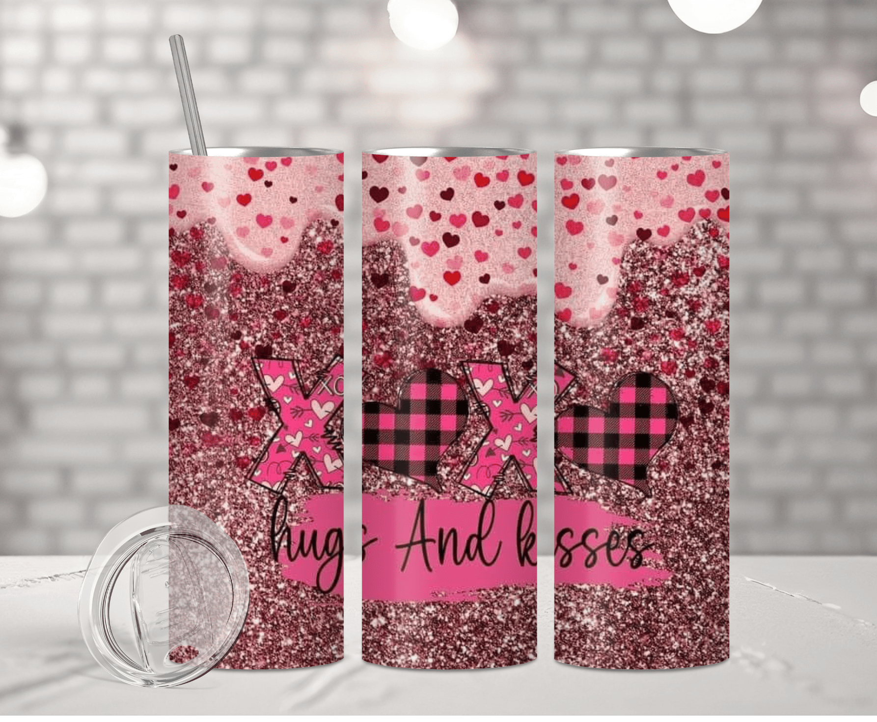 Hugs And Kisses | Sublimation Tumbler Transfer – Griffin Expressions