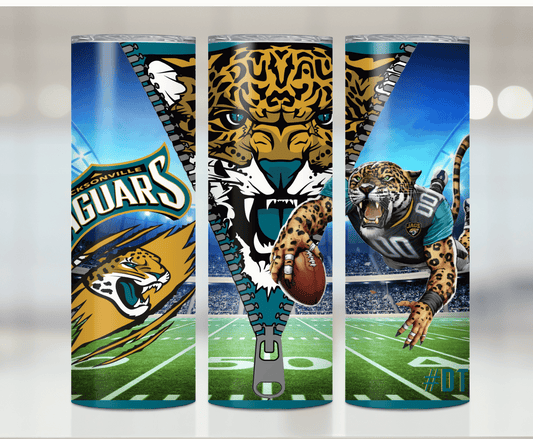 Jags Zipper | Sublimation Tumbler Transfer