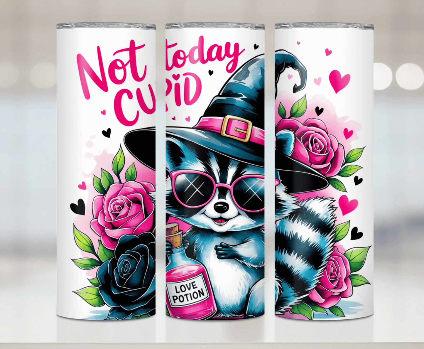 Not Today Cupid   | Sublimation Tumbler Transfer