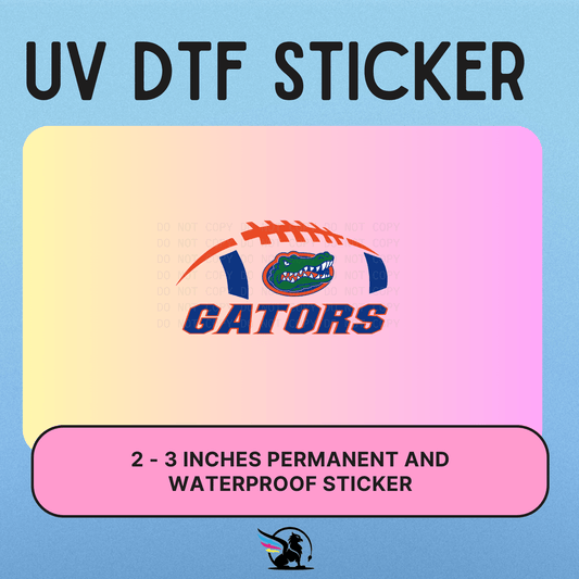 Gator Football | UV DTF STICKER