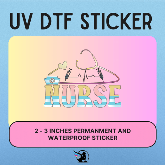 Nurse Pastel | UV DTF STICKER