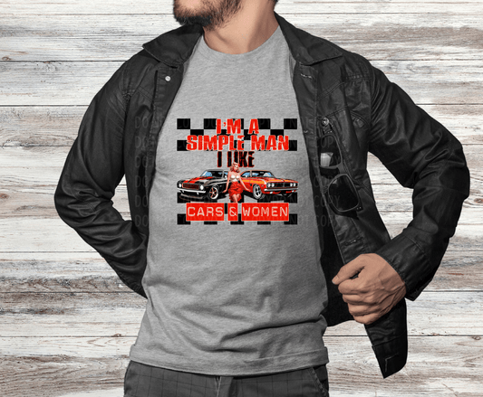 Simple Man Cars & Women | DTF