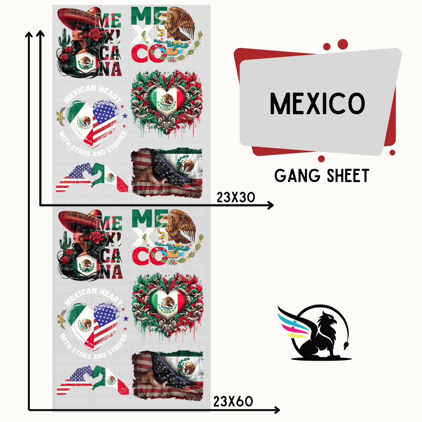 Premade Gang Sheet | Mexico