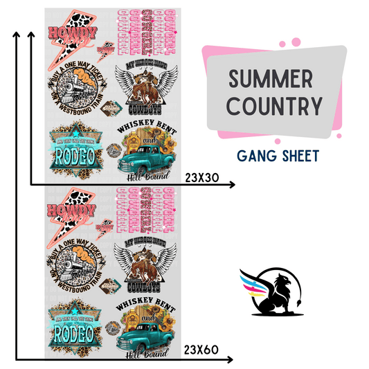 Premade Gang Sheet | Summer_Country