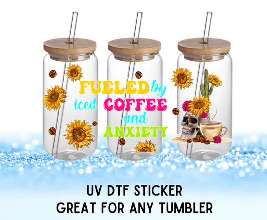  EOGOW Uvdtf Cup Wraps Stickers，9sheets Thanksgiving