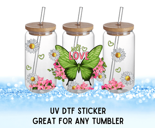 UV DTF Sticker | Self Love Butterfly