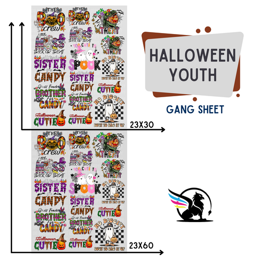 Premade Gang Sheet | Halloween Youth